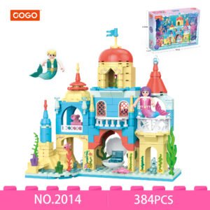 COGO Ocean Scenery House Building Blocks Set (384 PCS)