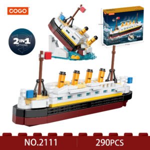 COGO Cruise Boat Building Blocks Set