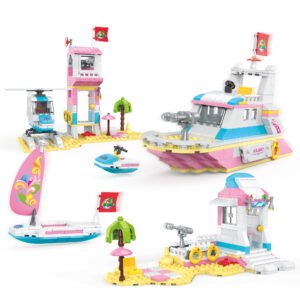 COGO 3-in-1 Holiday Cruise Ship Building Blocks Set (349 PCS)