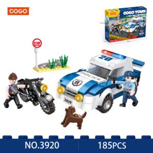 COGO 185 PCS Police Station Building Blocks Set
