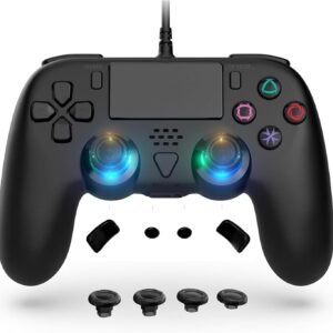 Dobe Wired Controller Compatible with PS5 / PS5 Slim / PC