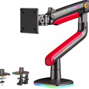 North Bayou NB RGB Gas Spring Monitor Arm (32–60 Inch)