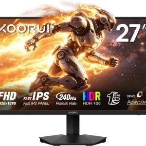 KOORUI GN02 24.5 Inch Gaming Monitor, 200Hz