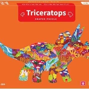 Dinosaur Jigsaw Puzzle – Triceratops Educational Toy