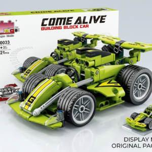 Come Alive Building Blocks Car – 2-in-1 Construction Toy for Kids