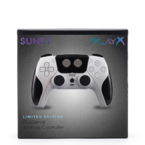 PlayX PS4 Wireless Controller - White & Black