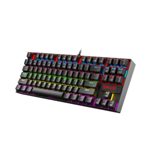 ( Red Switches )لوحة مفاتيح الألعاب الميكانيكية Redragon K552-RGB-2 السلكية TKL بنسبة 75%