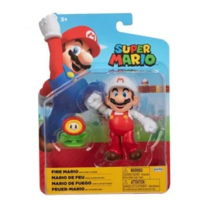 مجسم فاير ماريو مع زهرة النار – World of Nintendo