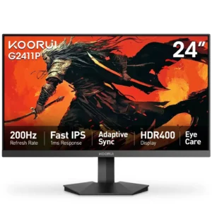 Skip to the beginning of the images gallery KOORUI G2411P 24" Fast IPS 200Hz 1ms Full HD Gaming Monitor