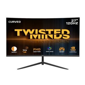 TWISTED MINDS TMC27F120VA PRO SERIES 27" CURVED 120HZ GAMING MONITOR