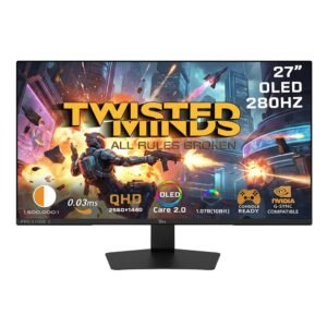 TWISTED MINDS TM27QDOLD280 PRESTIGE X SERIES 27" QHD GAMING MONITOR
