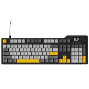 AJAZZ AK35I V3 104-Key Full Size Wired Gaming Keyboard