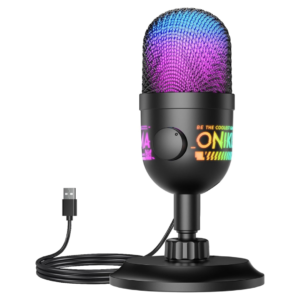 USB Condenser Gaming Microphone with RGB Lighting M930