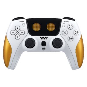 PLAY X Wireless Controller for PS4 & PC – White & Black