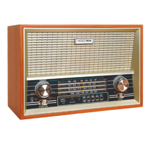 Puxing PX-2020BT Vintage Retro Radio with Bluetooth, USB & AUX