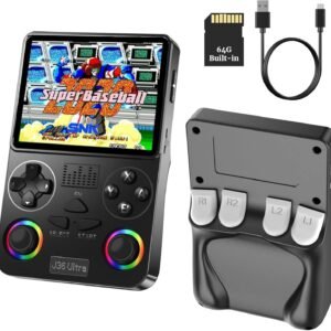 J36 Ultra Portable Retro Game Console – 3.5-Inch Screen & 20,000+ Games