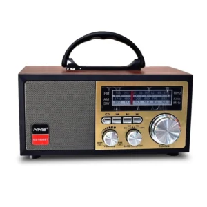 NNS NS-80903BT Vintage Portable Radio with Bluetooth, USB & TF