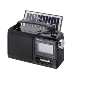 RX-366S – Retro Portable Bluetooth Radio with Solar Charging