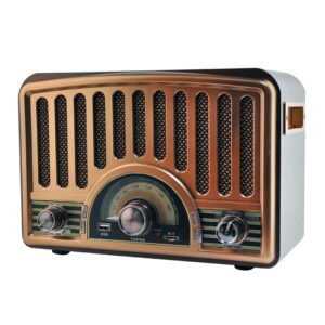 ELETREE R-1928BTL Large Vintage Radio with Bluetooth, USB & TF