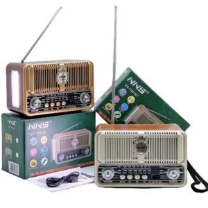 NEW NNS NS-7081BT Wireless Speaker Vintage Band Radio
