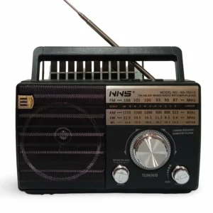 NNS NS-7031S Portable Radio with Bluetooth & Solar Charging