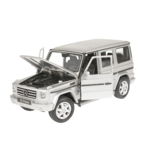 Welly Mercedes BM463 G-Modell G500 STL Silver Model Car 1:24