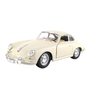 BBurago 18-22079 Bijoux Collezione 1:24 Porsche 356B Coupé 1961, Beige