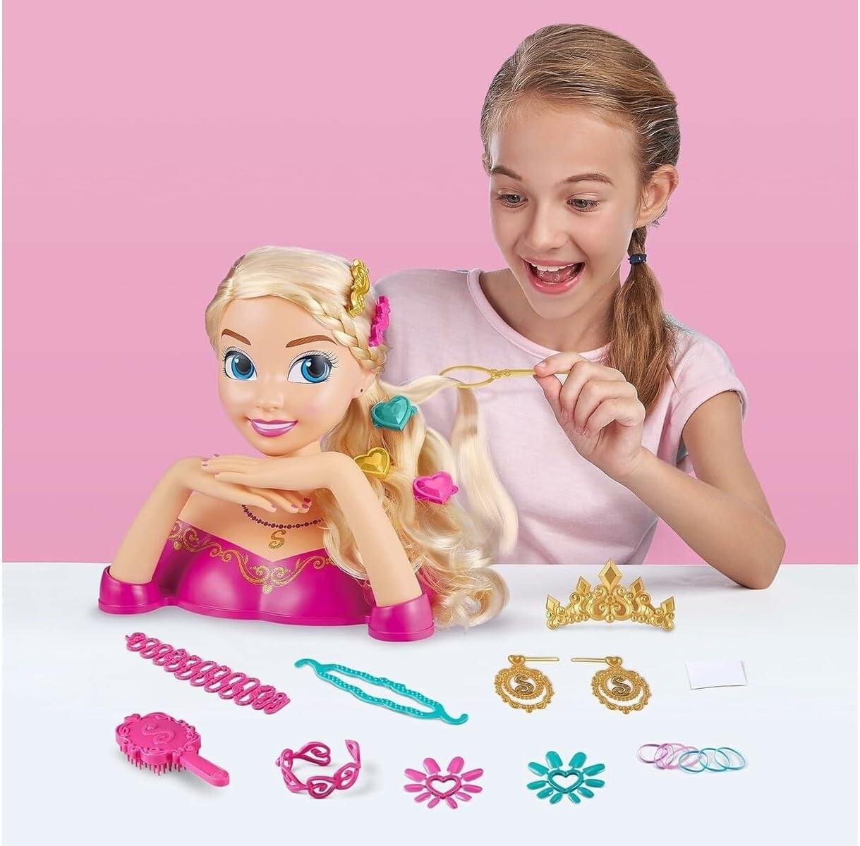 ⁦رأس تصفيف الشعر Sparkle Girlz من ZURU⁩ - الصورة ⁦4⁩