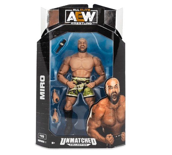 AEW Unmatched Collection – Miro Action Figure